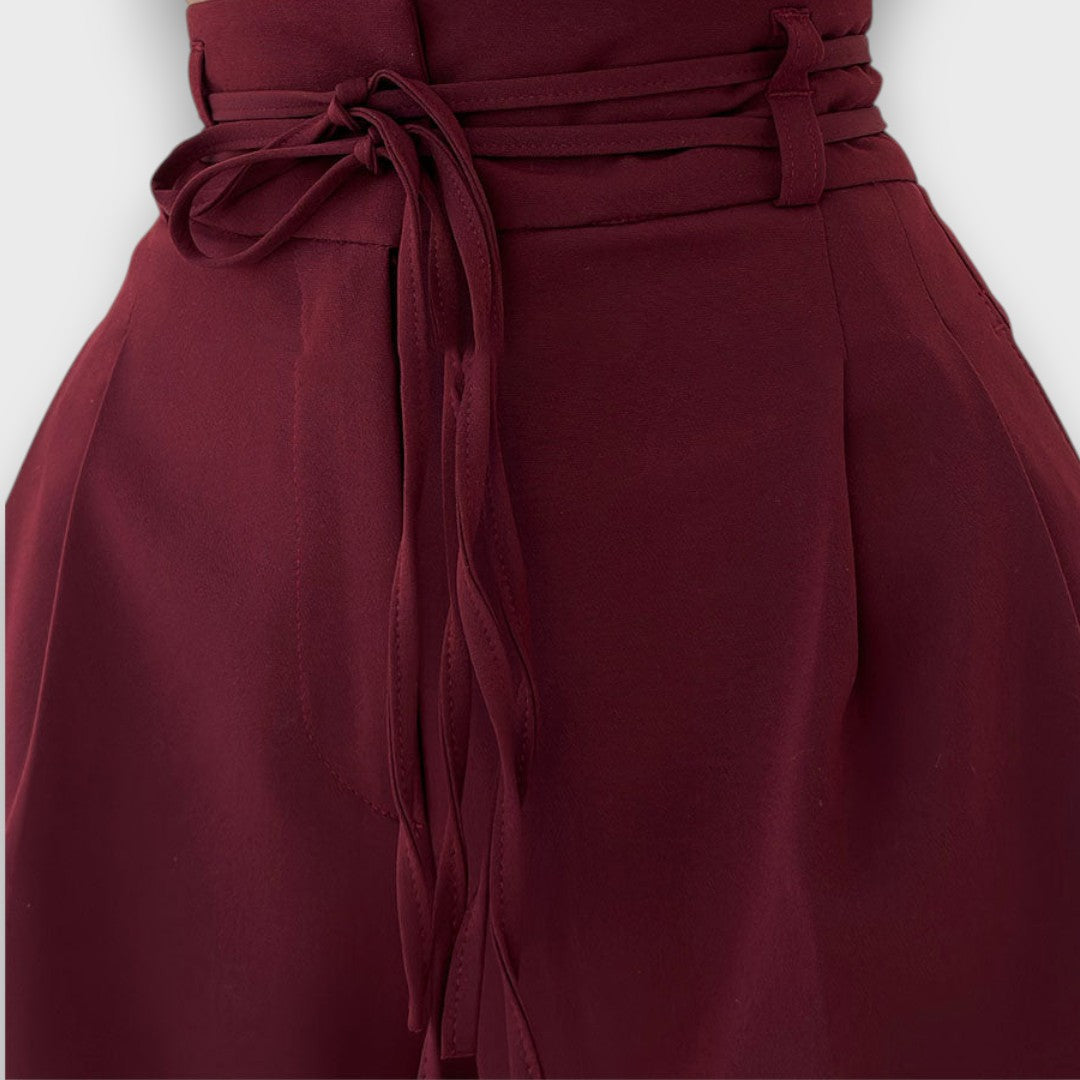 Giva – Byxor med avslappnad elegans