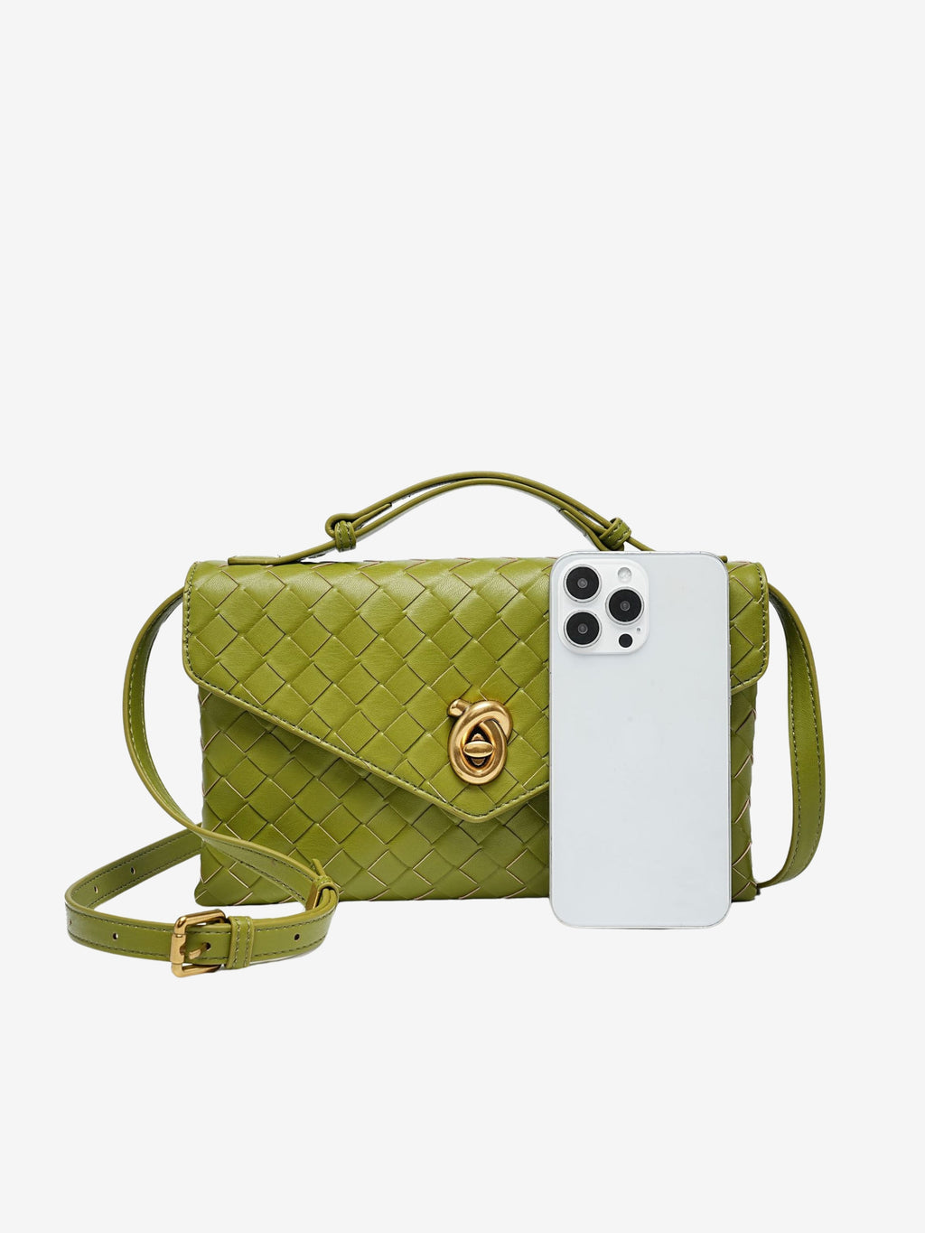 Sofia | Mini Crossbody Strukturert Tyg