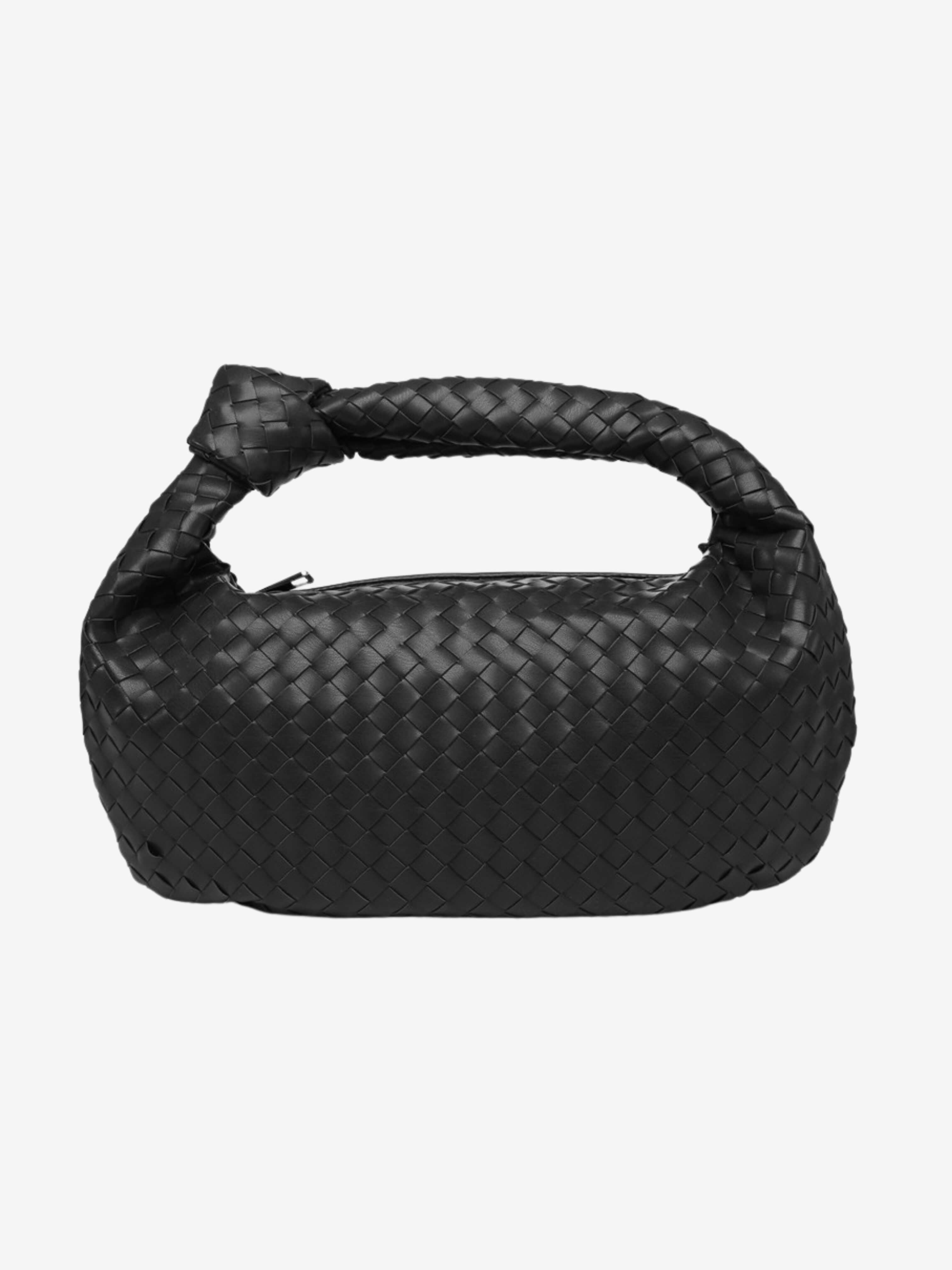 Giselle | Medelstor Axelväska Flätad med Knut