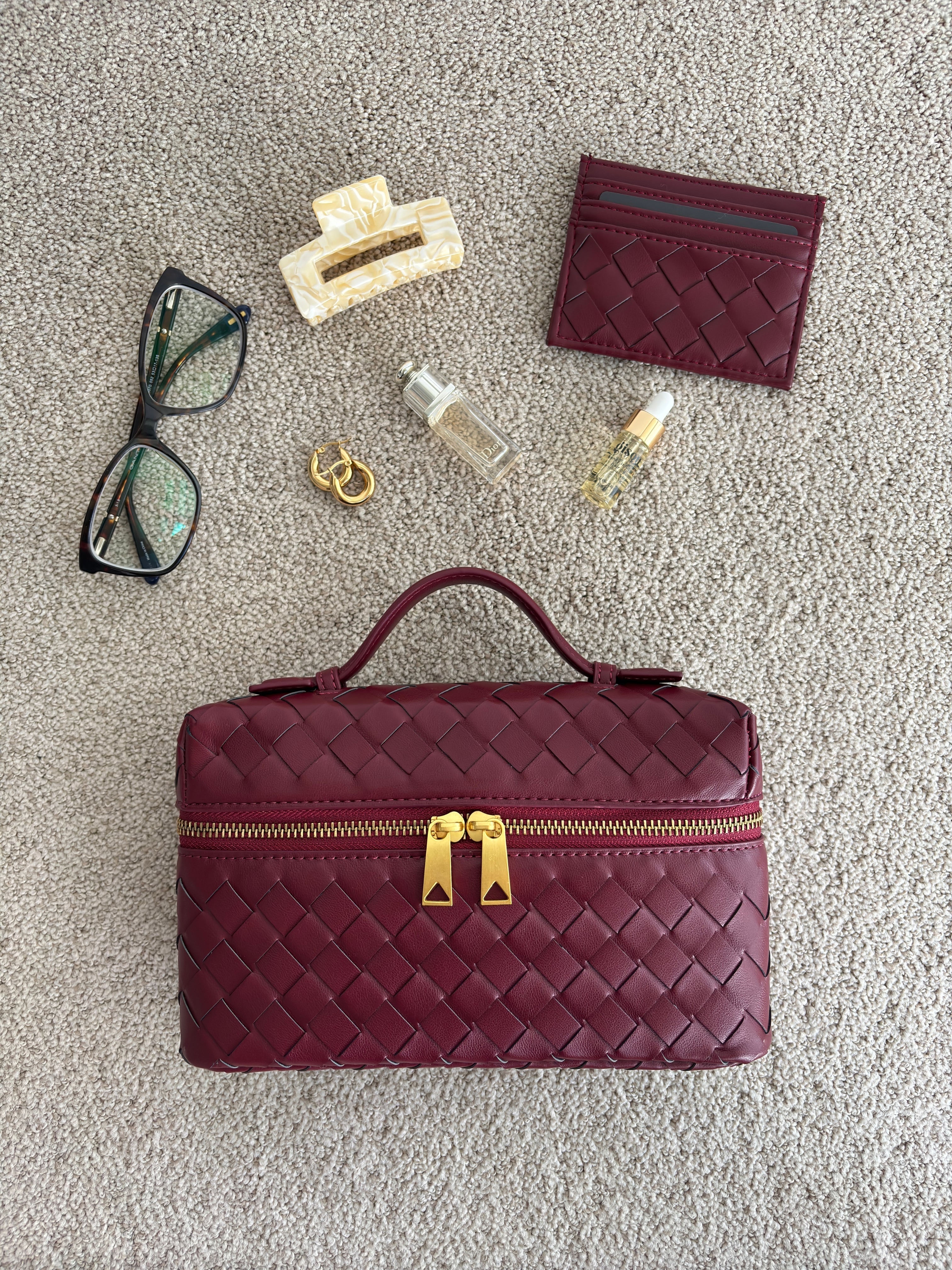 Juliette | Vävda Strukturerad Glansig Väska