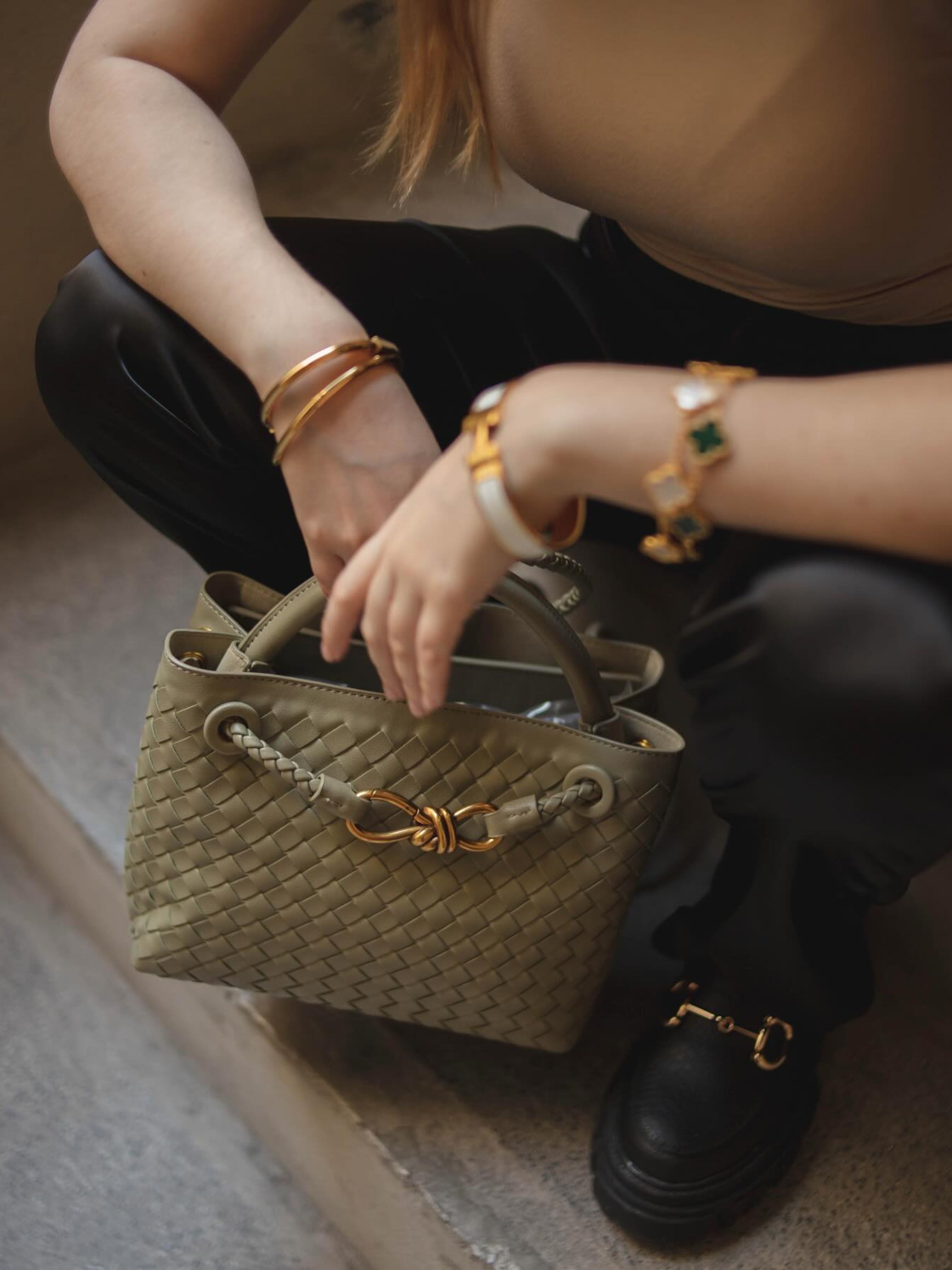 Eloise | Väska Woven Kompakt Texturerad