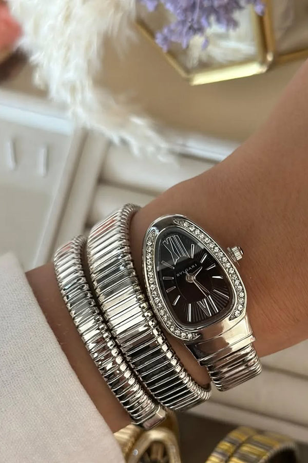 Mariah | Klocka med Ormsmycke