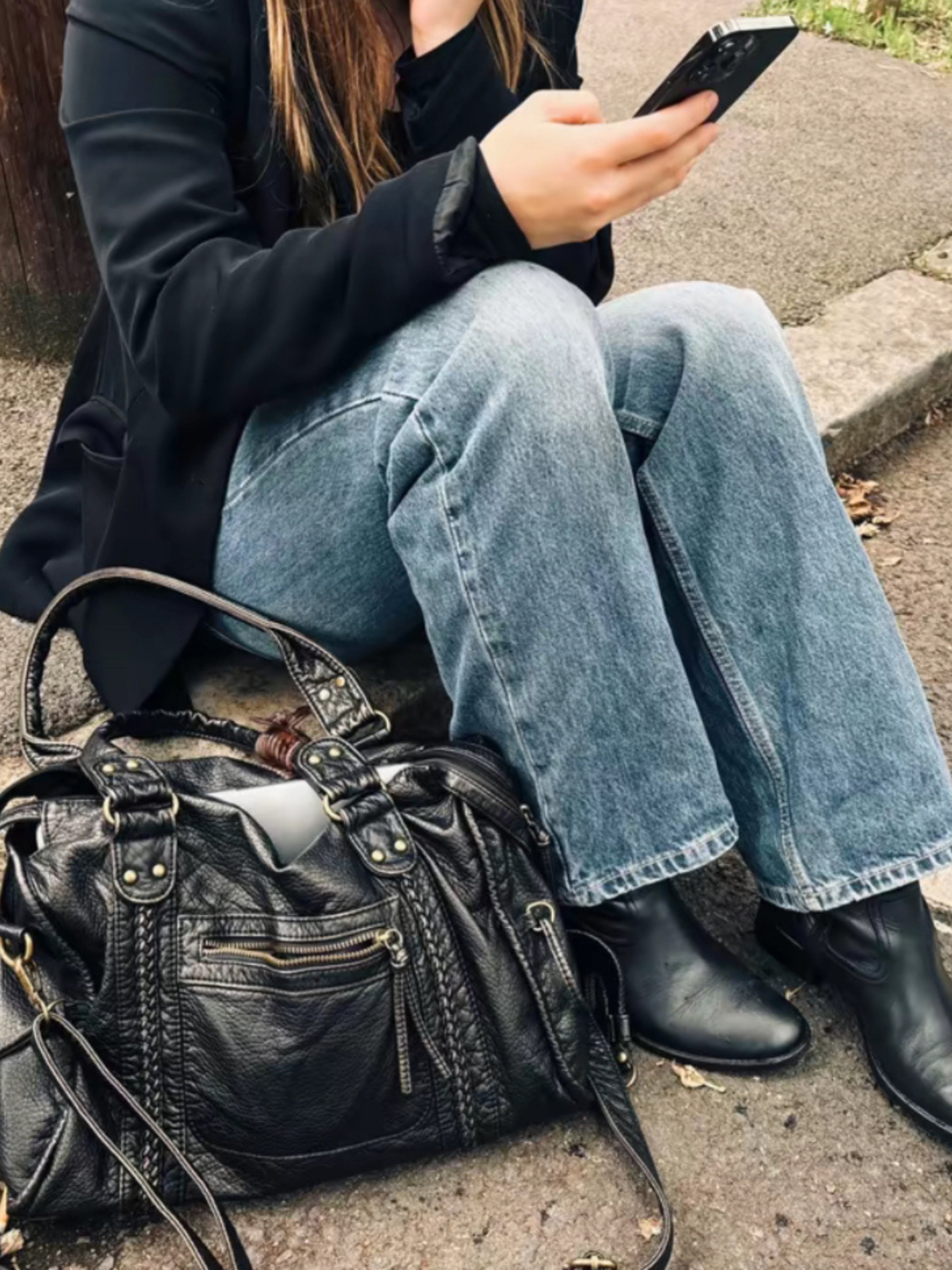 Marcella | Modern Strukturerad Arbetsväska