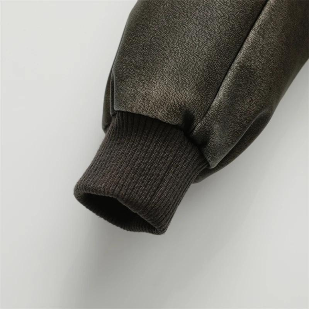 Luna Ny Vintage Läderjacka