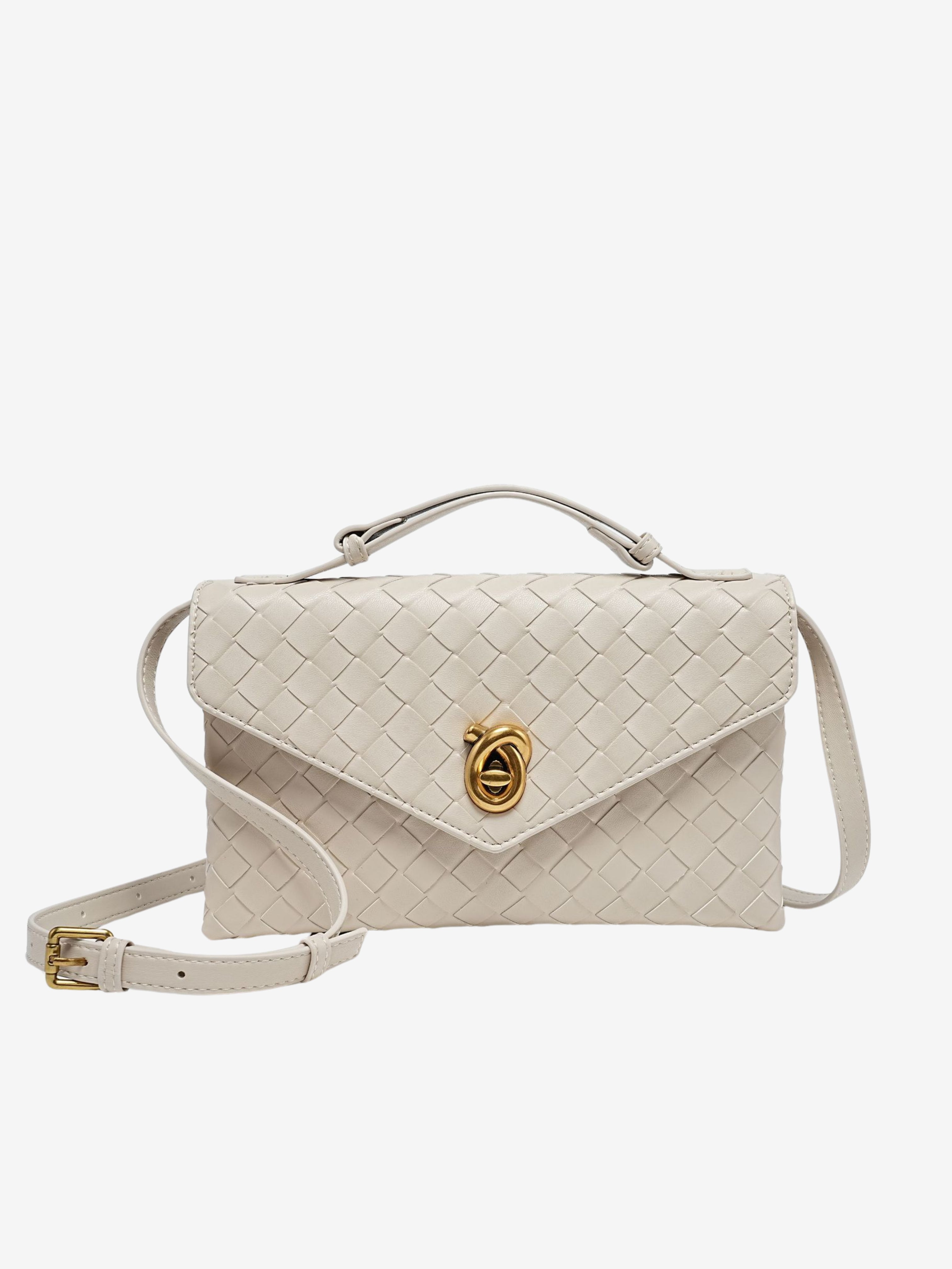 Sofia | Mini Crossbody Strukturert Tyg