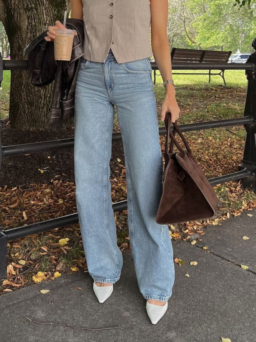 Luisa | Minimalistisk Vardagspåse i Mocka