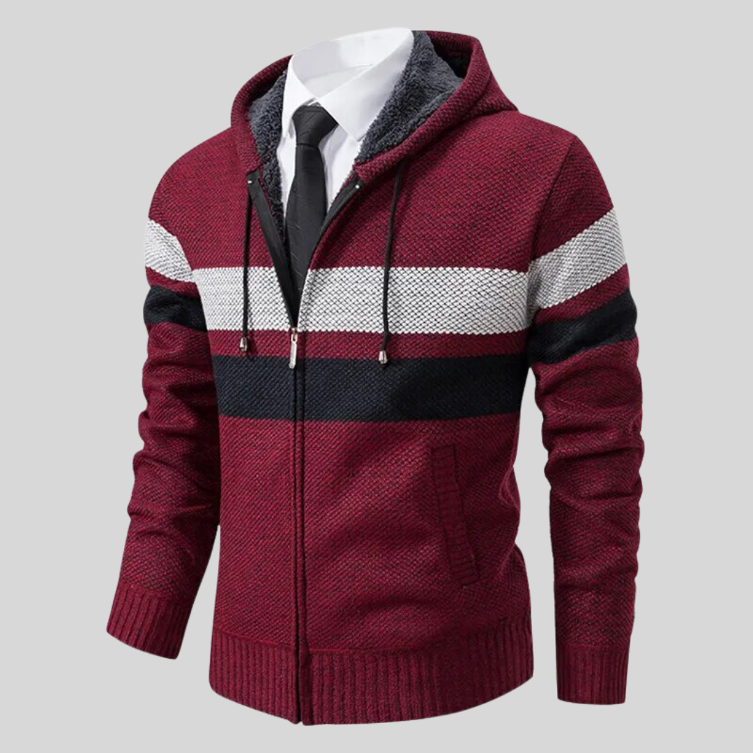 Randig huvtröja Santiago