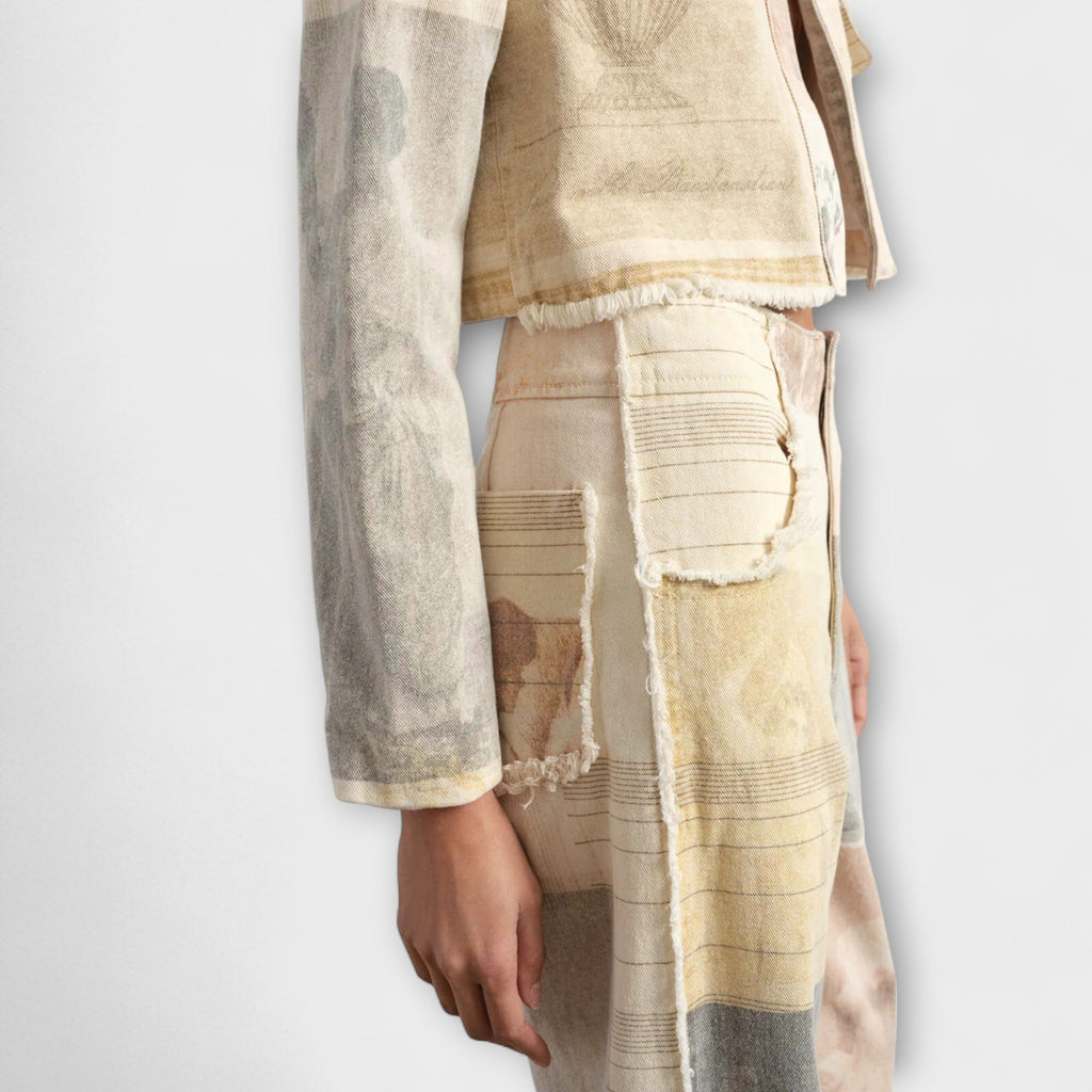 Rhea – Jeans med vida ben och vintage-känsla