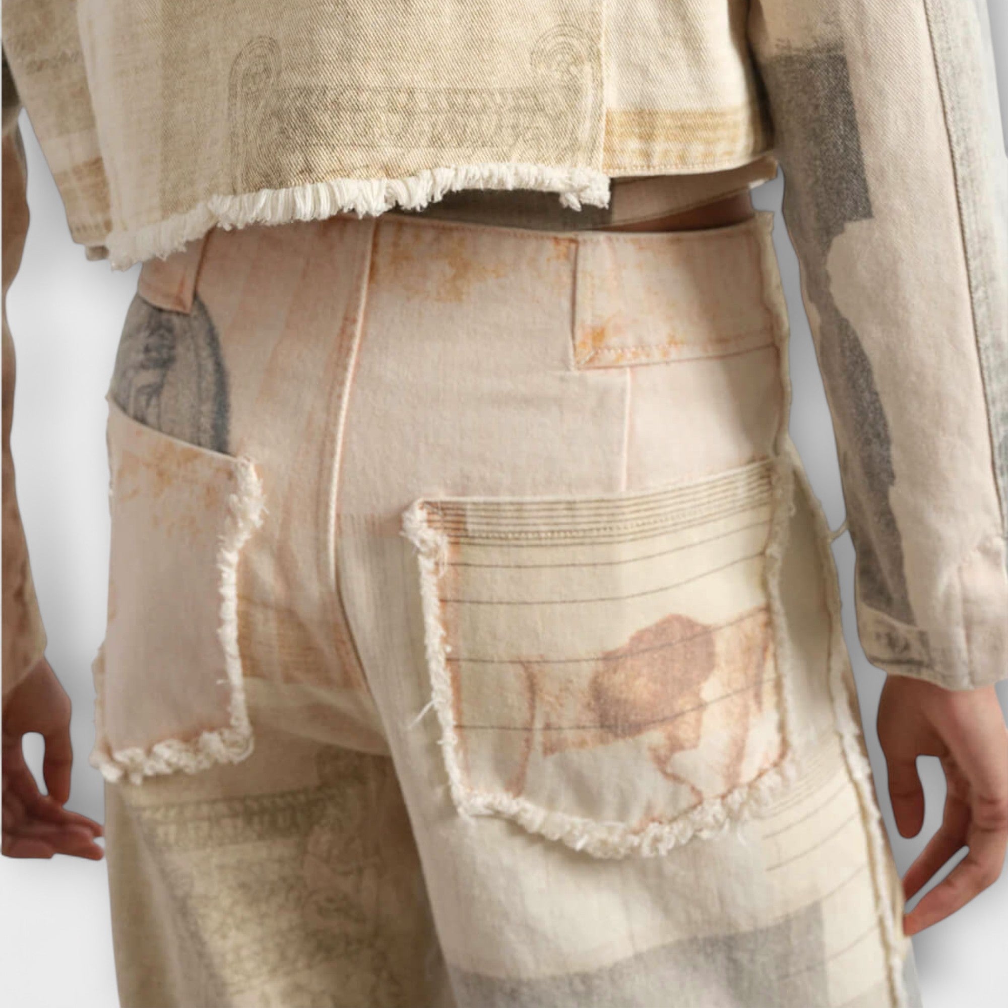 Rhea – Jeans med vida ben och vintage-känsla