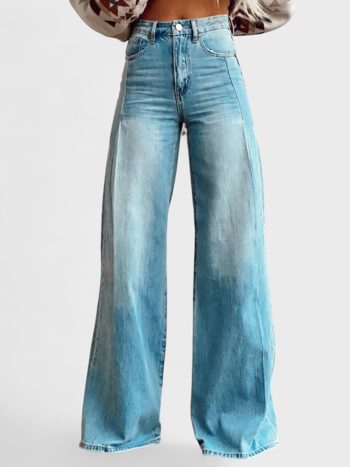 Avery - Eleganta casualbyxor med vida ben