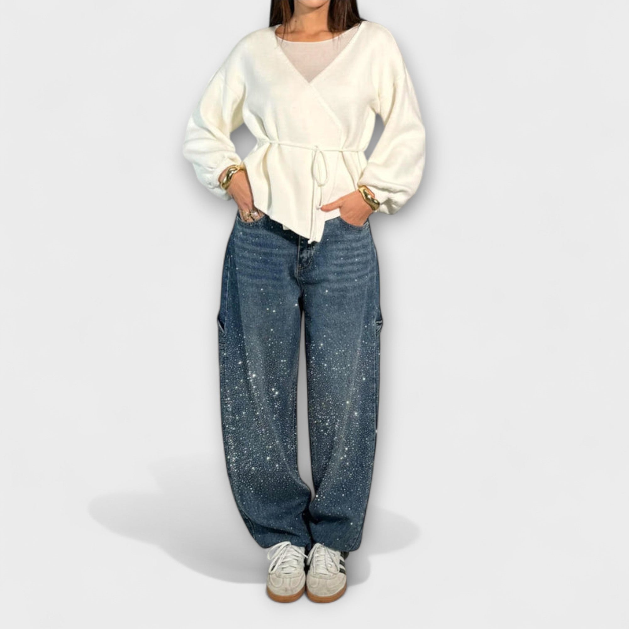 Fable - Jeans i Denim Balloon Carpenter Stil