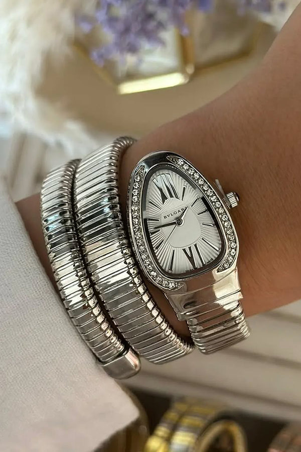 Mariah | Klocka med Ormsmycke