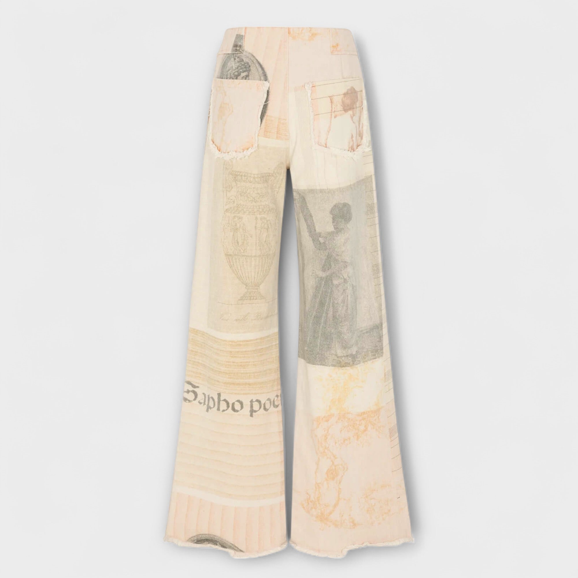 Rhea – Jeans med vida ben och vintage-känsla