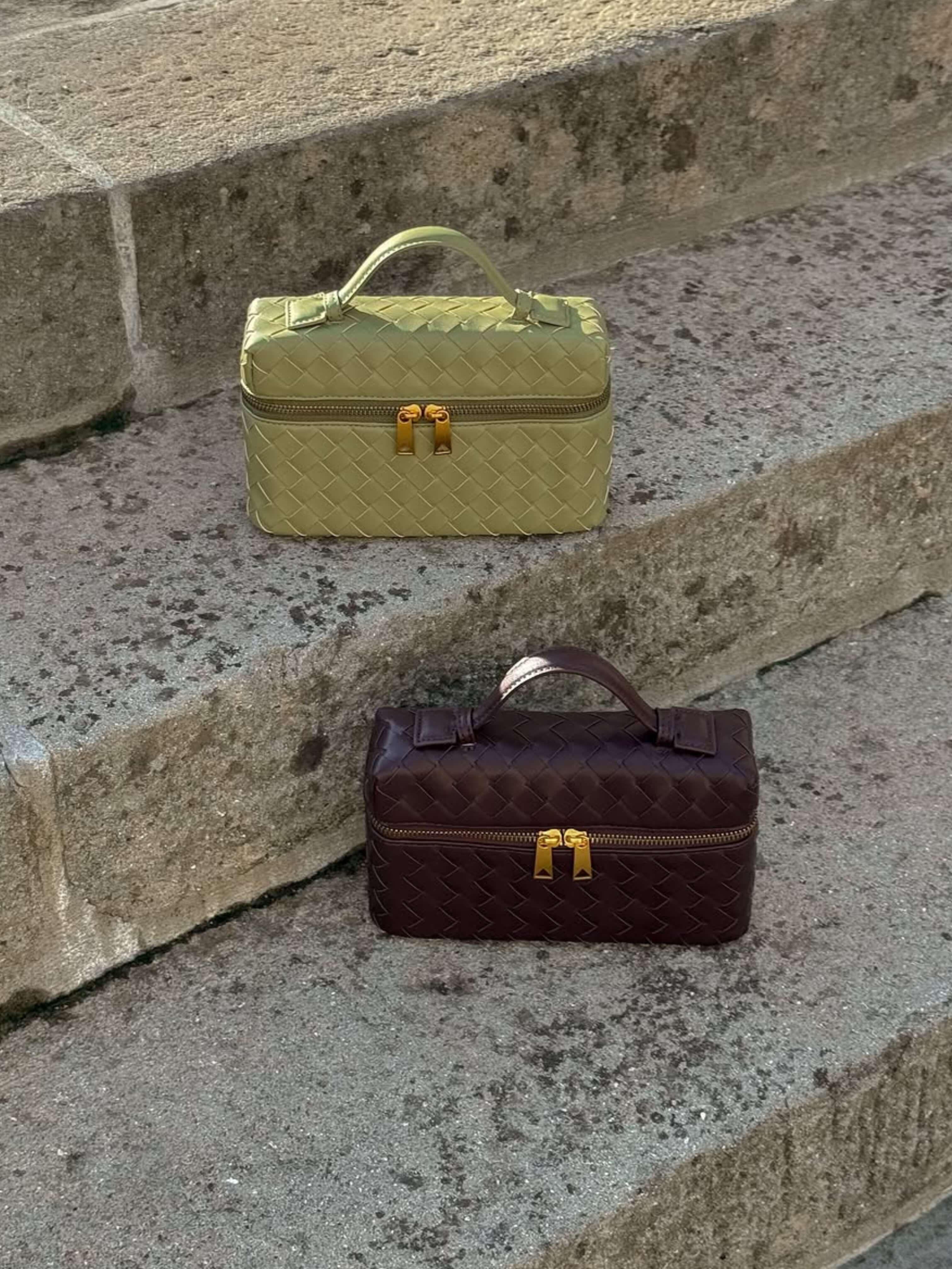 Juliette | Vävda Strukturerad Glansig Väska