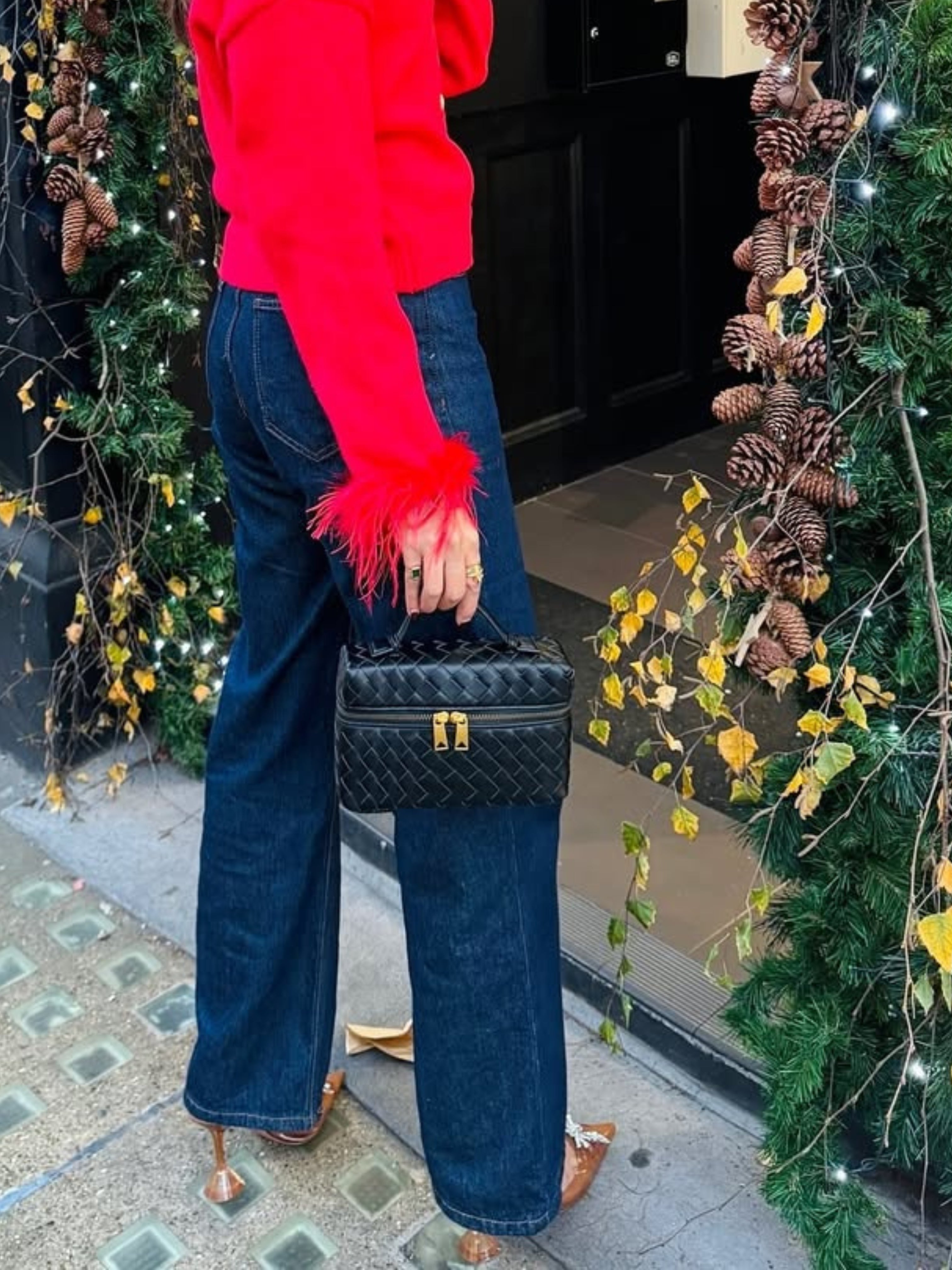 Juliette | Vävda Strukturerad Glansig Väska