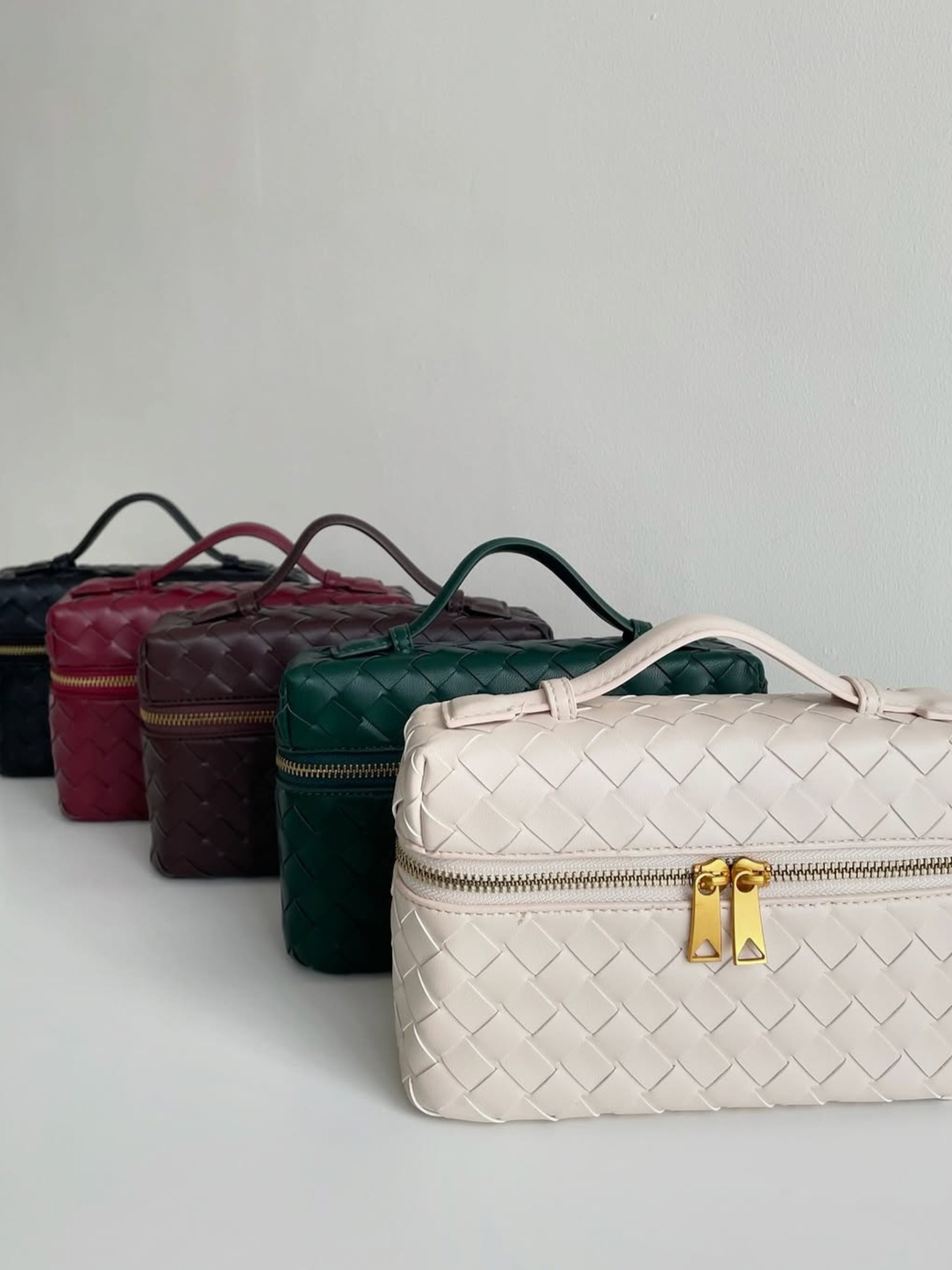 Juliette | Vävda Strukturerad Glansig Väska