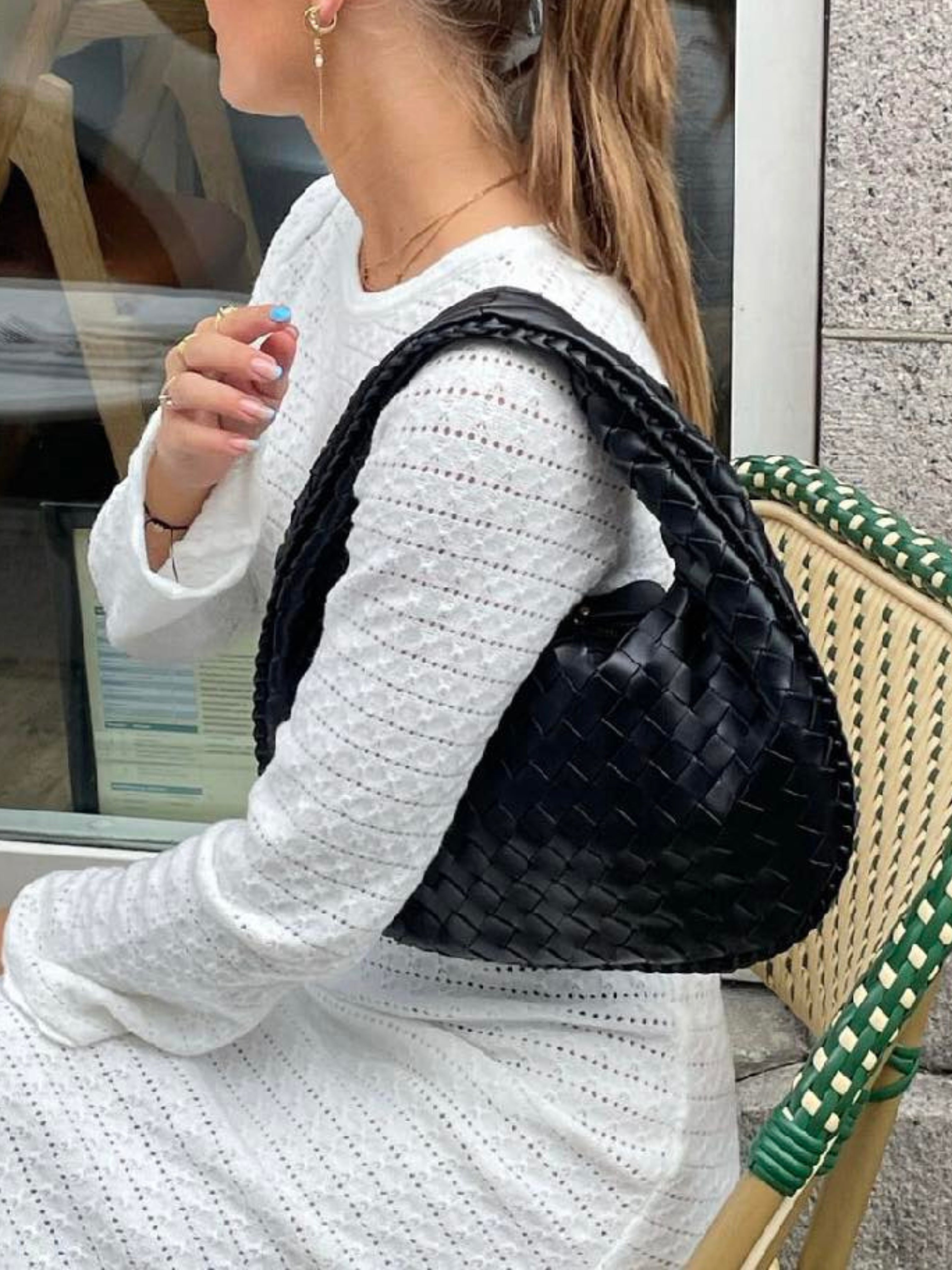 Elisha | Mjuk Väskor med Flätad Axelrem för Alla Dagar