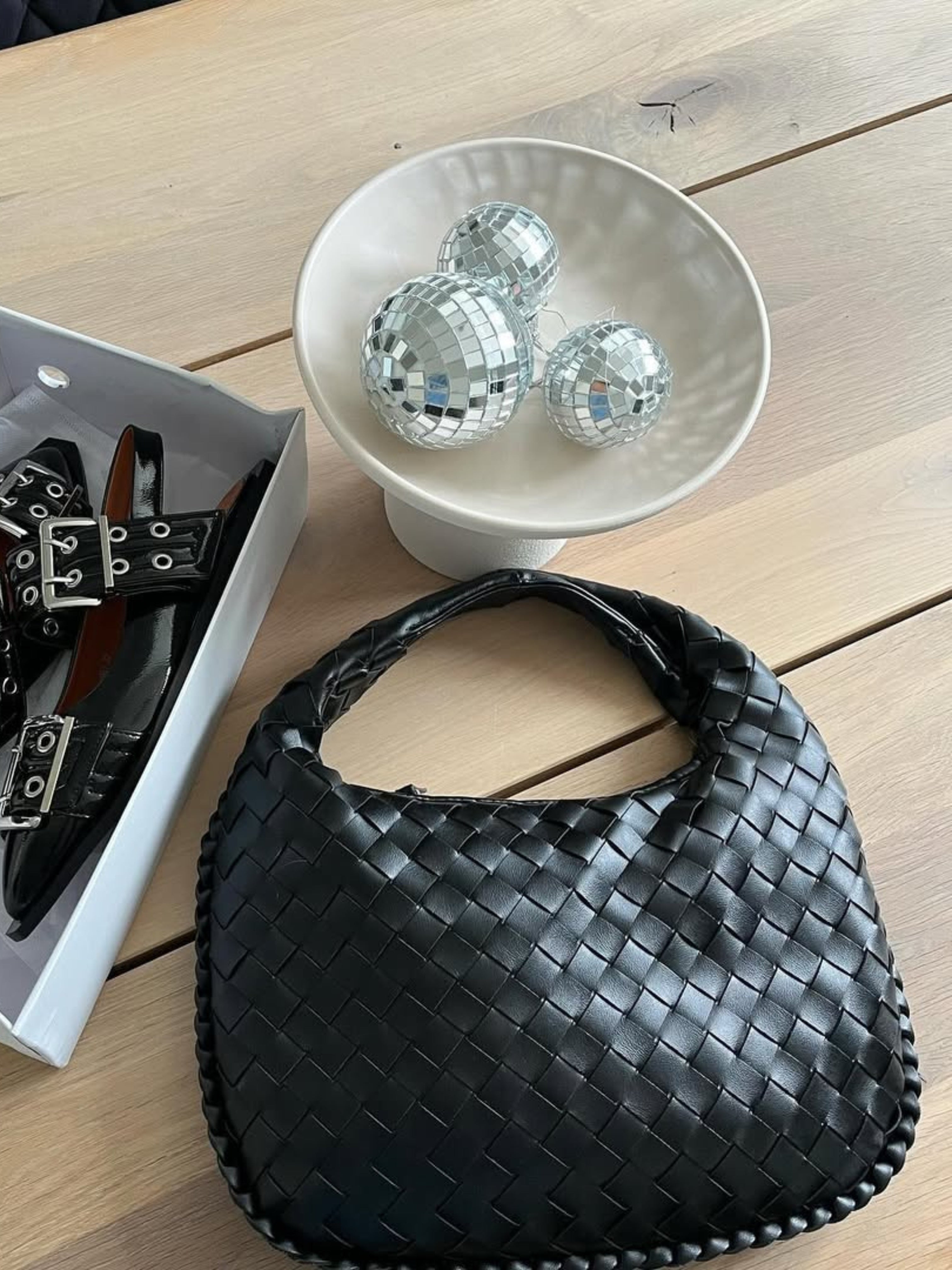 Elisha | Mjuk Väskor med Flätad Axelrem för Alla Dagar