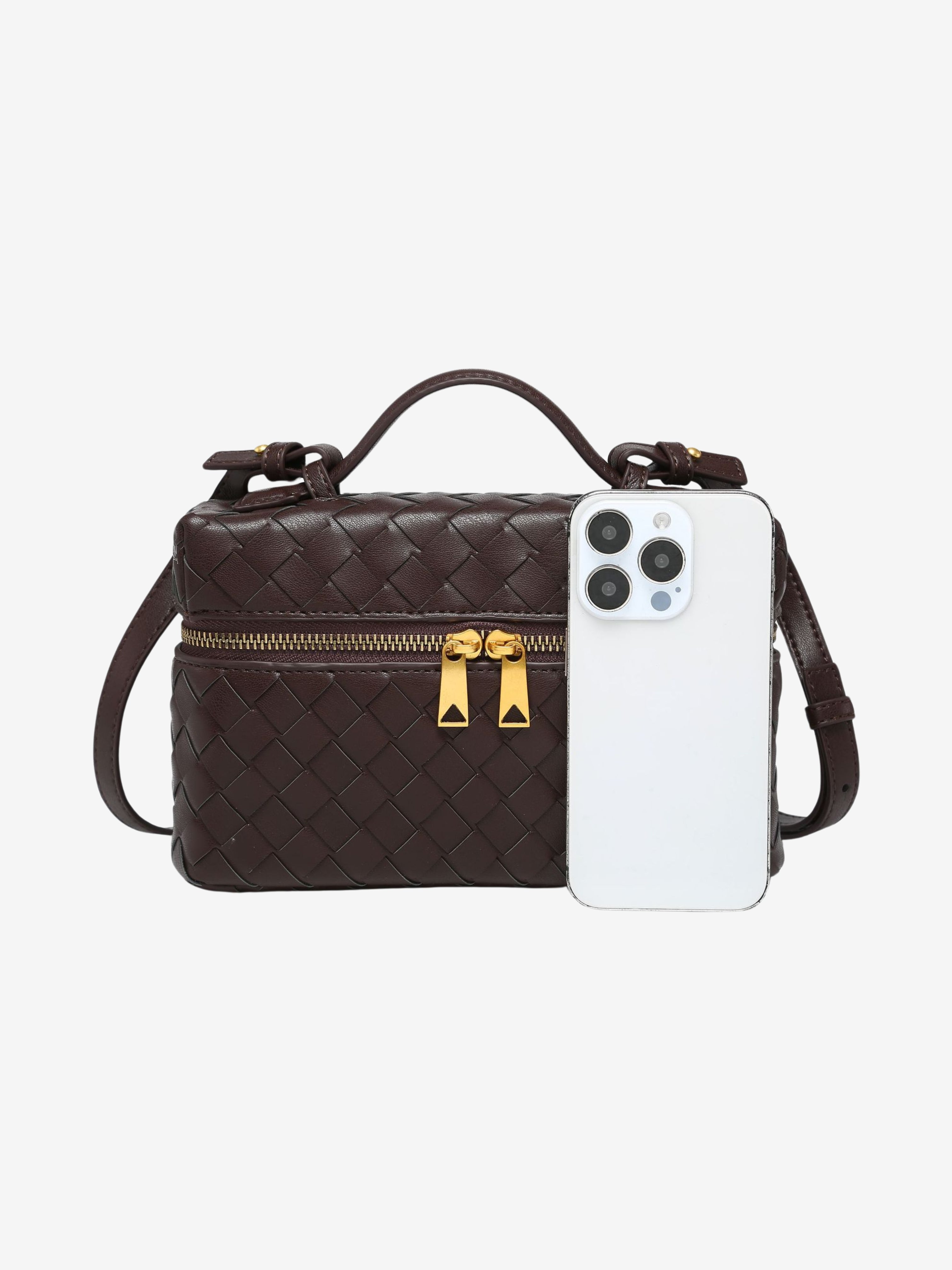 Juliette | Vävda Strukturerad Glansig Väska