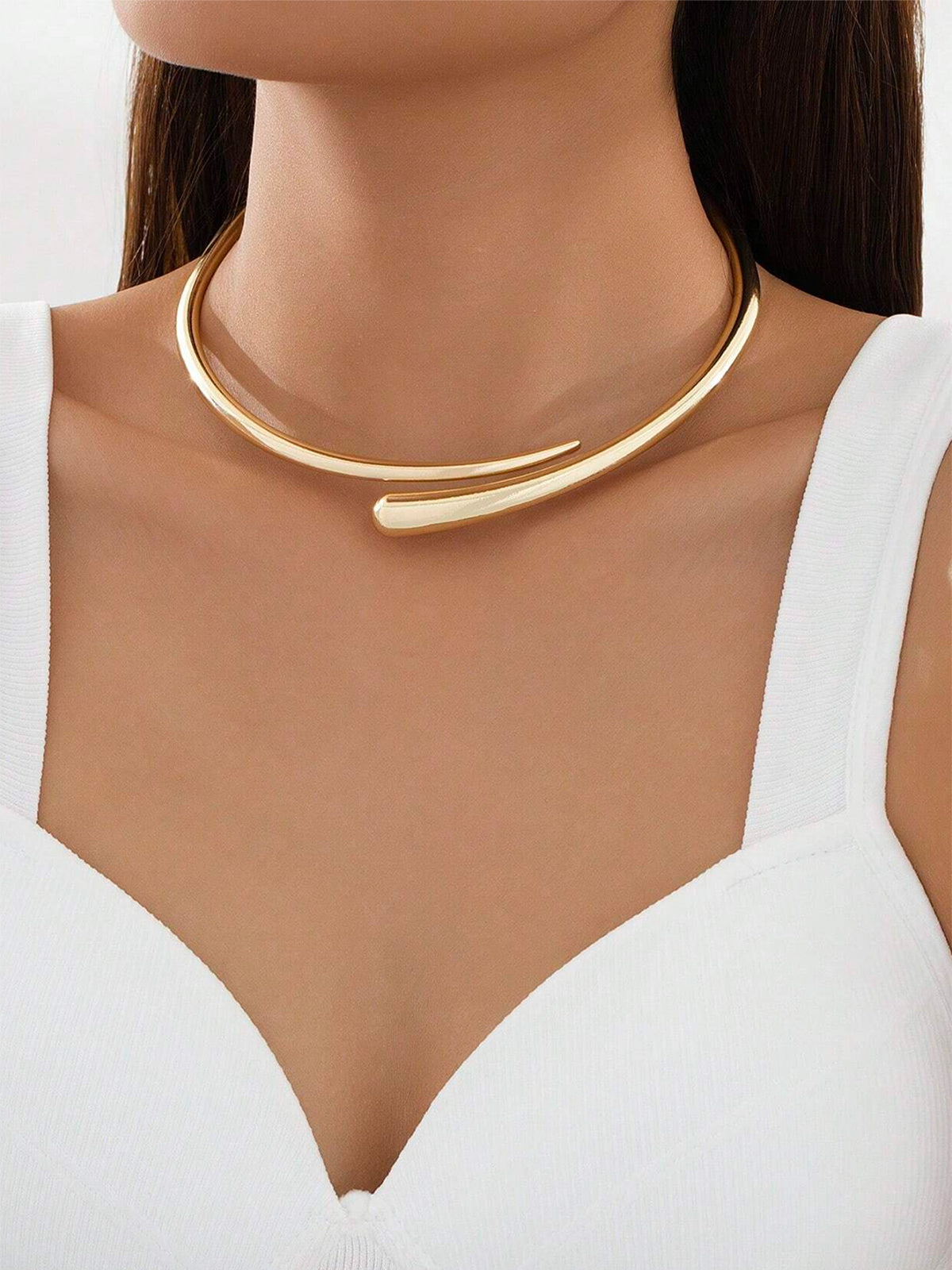 Heaven | Öppen Dropp Choker Halsband
