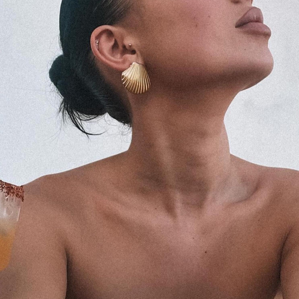 Louisa | Snäckörhängen