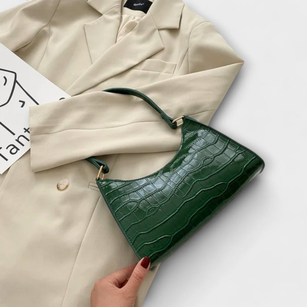 Gianna Boutique - Handväska i Glansigt Läder