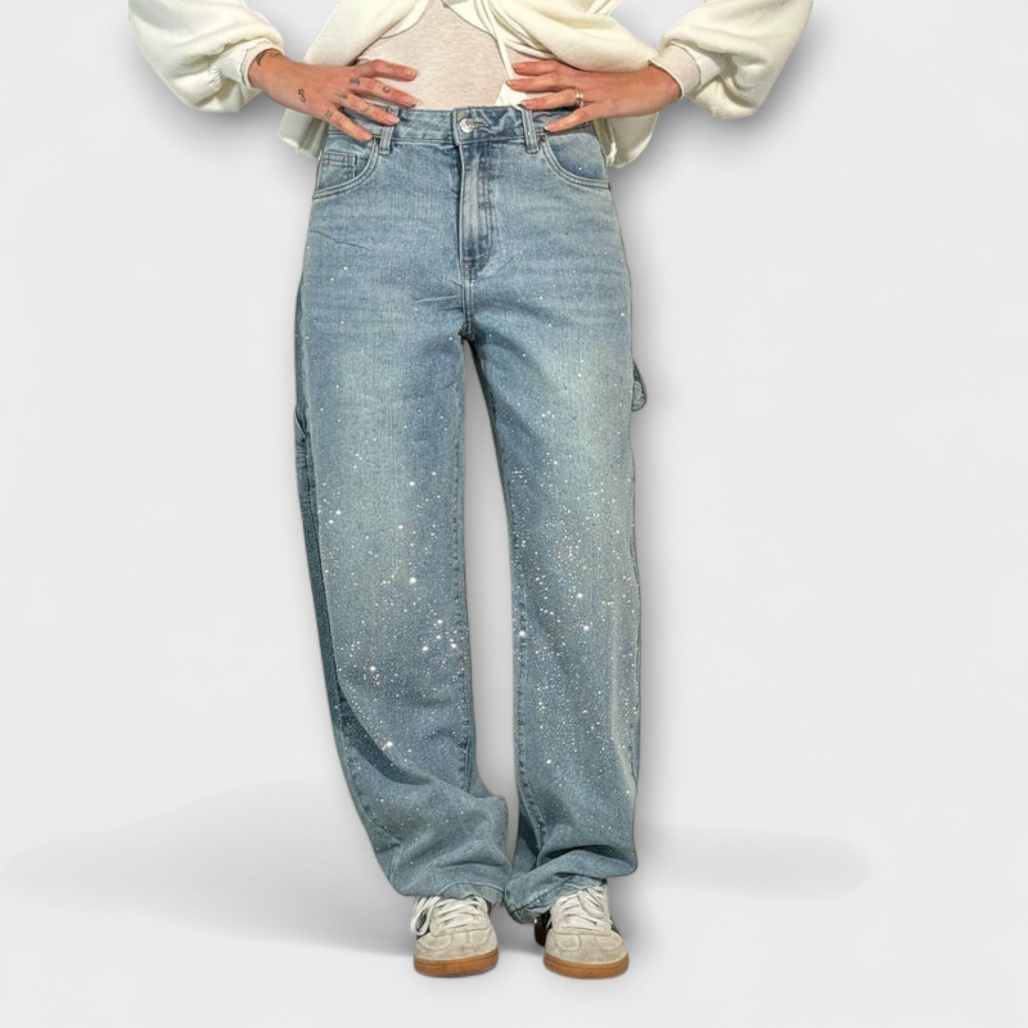 Fable - Jeans i Denim Balloon Carpenter Stil
