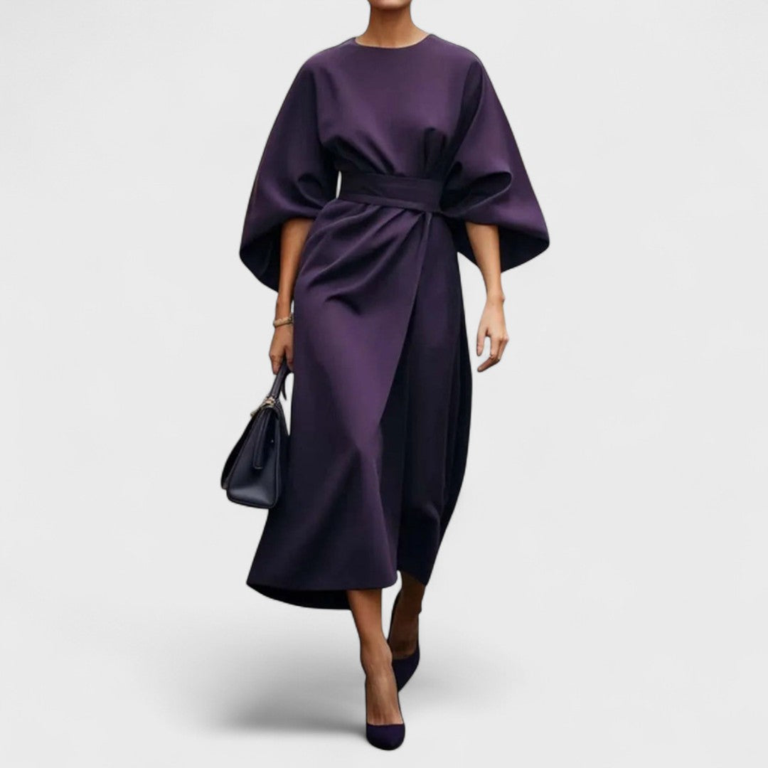 Louise - Eleganta klänningar med midjeband