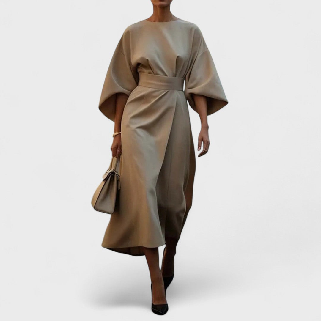 Louise - Eleganta klänningar med midjeband