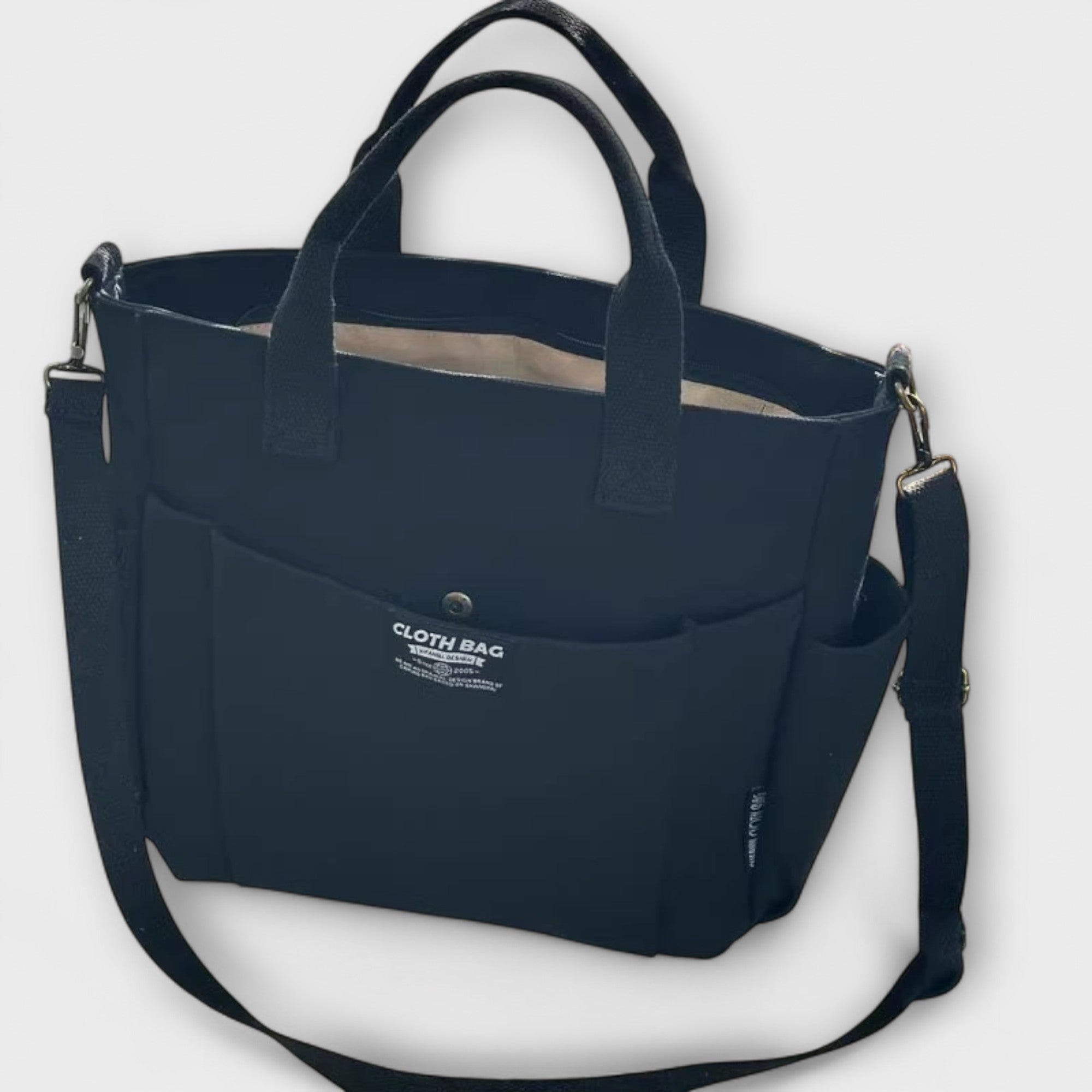 Borsa Tote i Minimalistisk Canvas