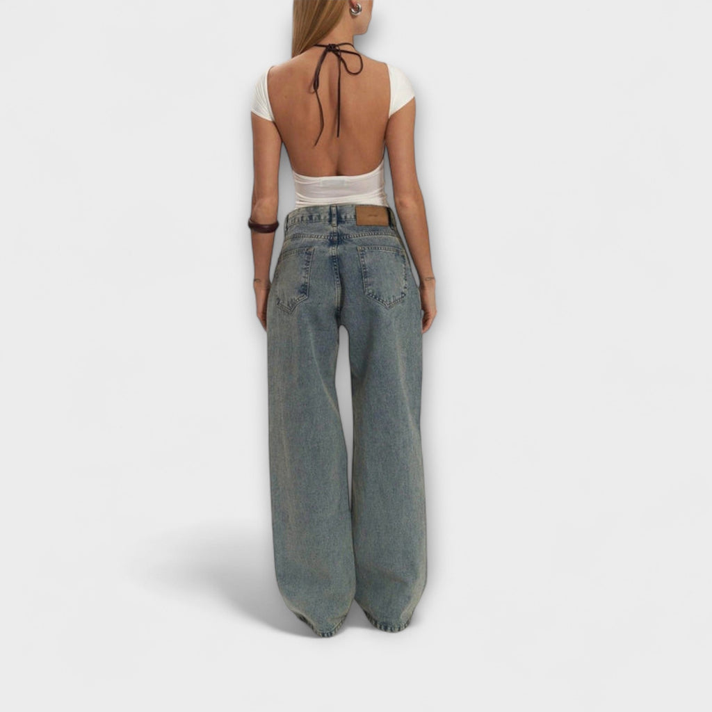 Rayne - Jeans i Denim Blå Transparent Trixie