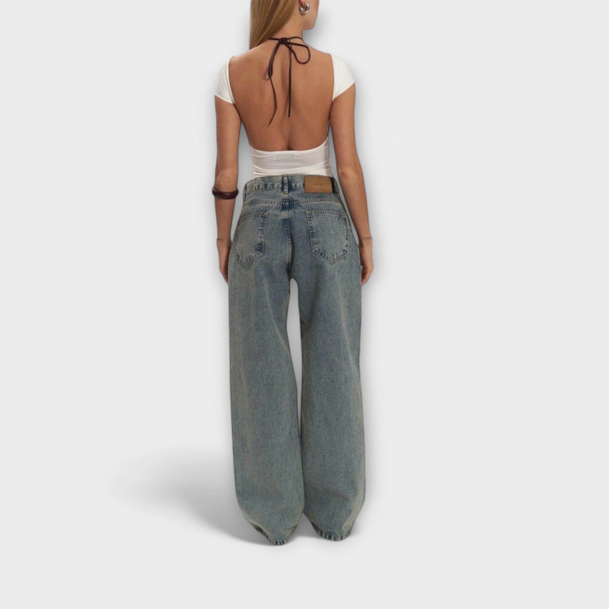 Rayne - Jeans i Denim Blå Transparent Trixie