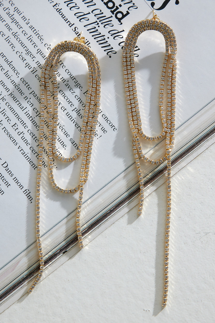 Genesis | Guldpläterade Örhängen