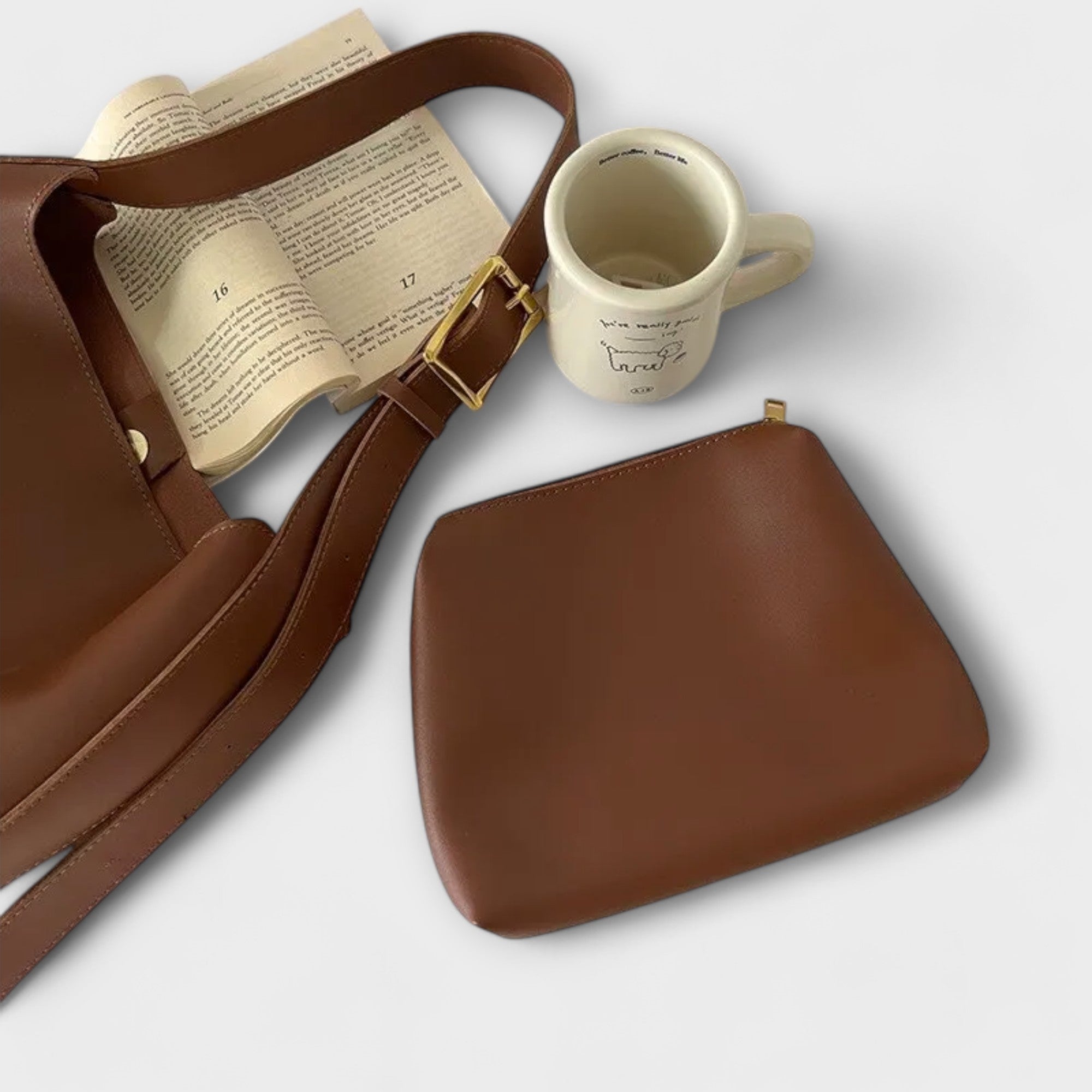 Gianna Boutique – Elegant Skinn Axelväska