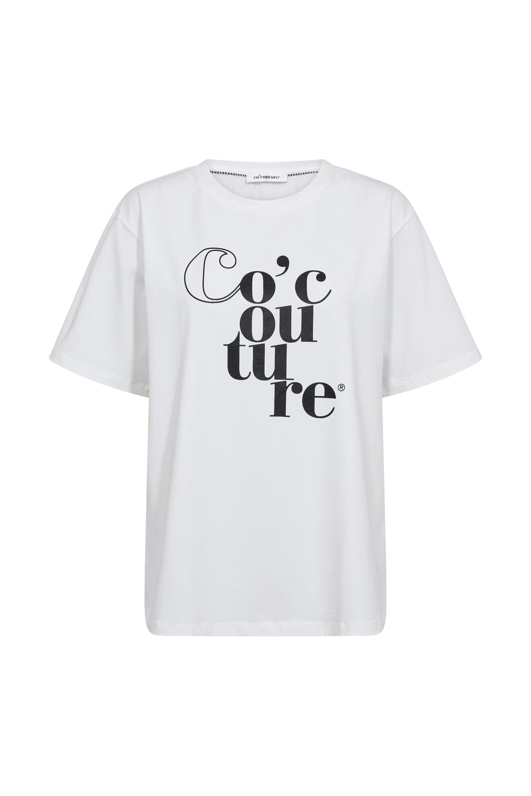 Co´Couture - Cocouturecc Box Tee 43003 - 4000 - Vit