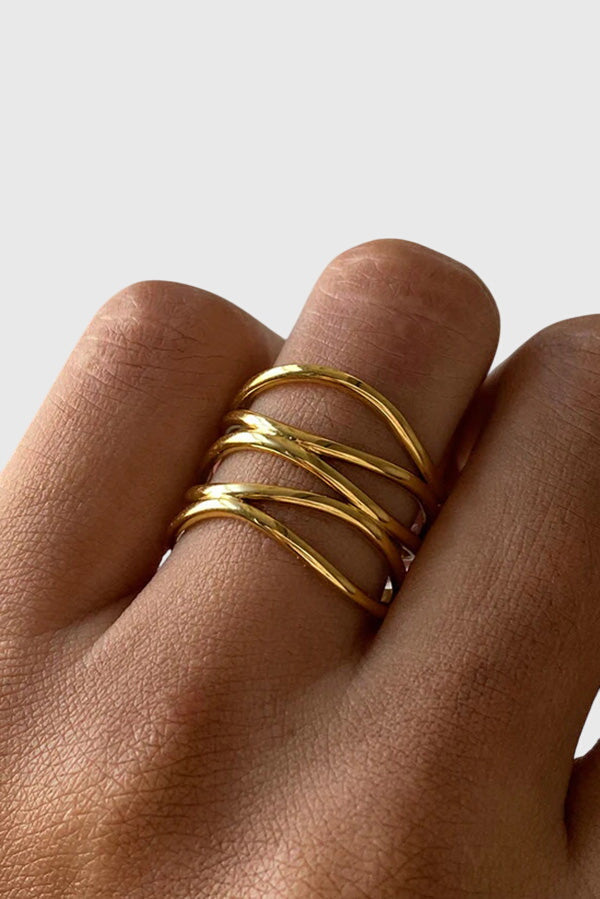 Catalina | Elegant Ring i Rostfritt Stål