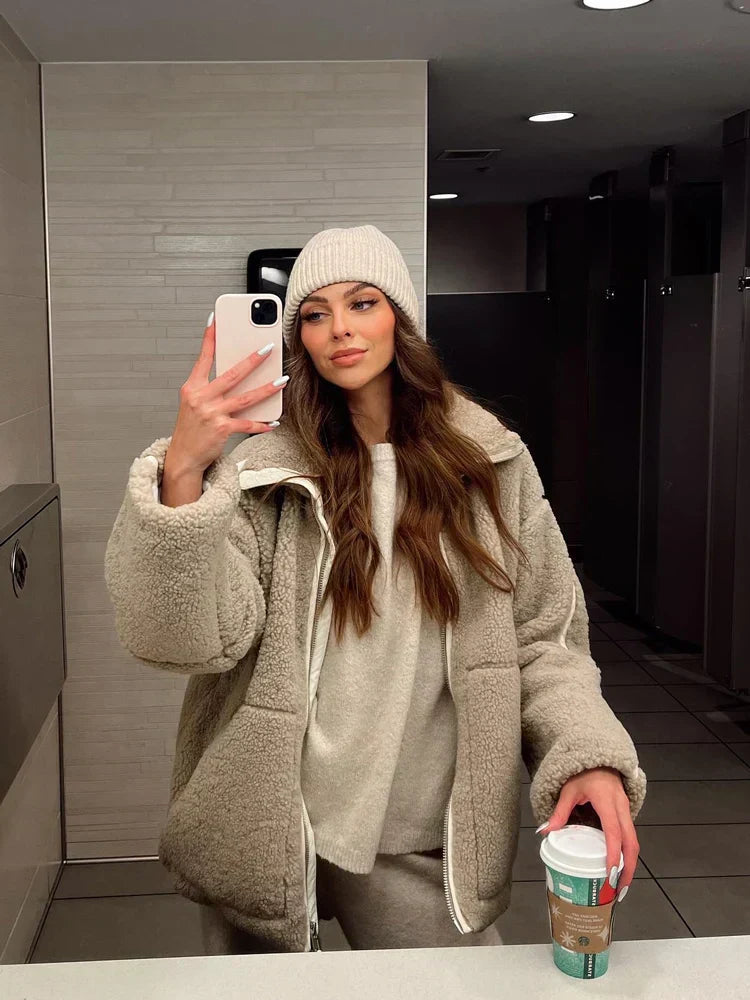 Hazel | Mjuk Varm Vinterjacka