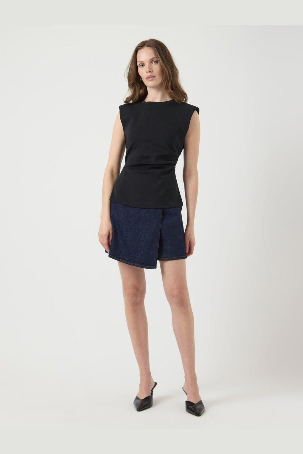 YAS - Yaspina Sl Top - 4869707 Svart